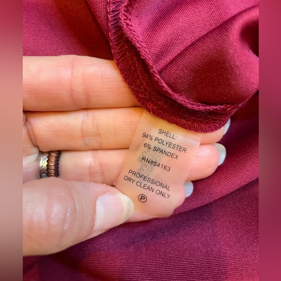 Calvin Klein Red Dress size 2 - Picture 5 of 6